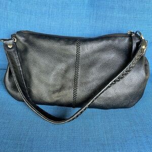 THE SAK genuine leather shoulder bag, in gently used condition and clean.